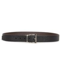 Prada - Leather Reversible Belt - Lyst