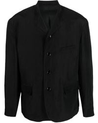 Lemaire - Linen-blend Single-breasted Blazer - Lyst