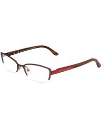 McQueen - Rectangle-Frame Glasses - Lyst