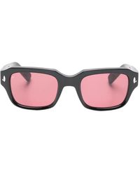 Sestini Eyewear - Carlo Ii Rectangle-Frame Sunglasses - Lyst