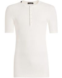 Dolce & Gabbana - Serafino Cotton T-Shirt - Lyst