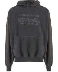 Cultura - Logo-Print Hooded Sweatshirt - Lyst