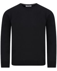 Gran Sasso - Crew-Neck Wool Sweater - Lyst