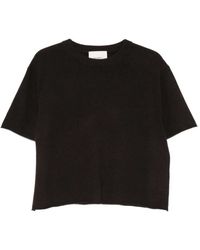 Lisa Yang - Cila Short-Sleeve Sweater - Lyst