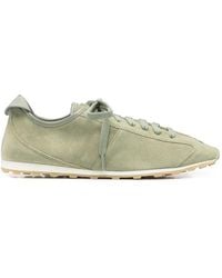 Jacquemus - Baskets The Tennis En Daim À Lacets - Lyst