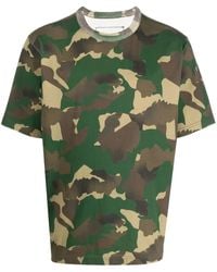 Heron Preston - Camouflage Organic-Cotton T-Shirt - Lyst