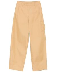 Patrizia Pepe - Utility Straight-Leg Trousers - Lyst