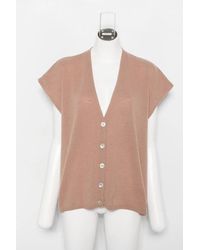 Dixie - V-Neck Button-Up Cardigan - Lyst