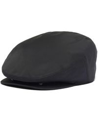 Prada - Triangle-Plaque Re-Nylon Beret Hat - Lyst