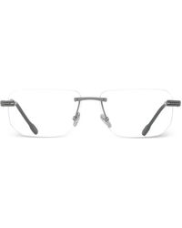 Fred - Rahmenlose Godron Brille - Lyst