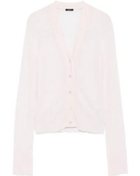 JOSEPH - Vest Met Lange Mouwen En Knopen - Lyst