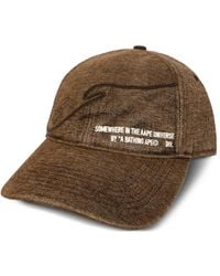 Aape By A Bathing Ape - Embroidered Logo-Patch Cap - Lyst
