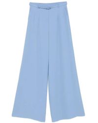 Imperial - Pantalon Plissé À Taille Ceinturée - Lyst
