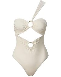 SOFIA ERHAN - One-Shoulder Cut-Out Swimsuit - Lyst
