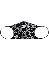 Off-White c/o Virgil Abloh - Arrows Monogram-Print Face Mask - Lyst