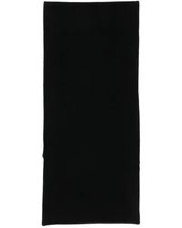 Rier - Écharpe Carrée En Polaire À Patch Logo - Lyst