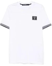 KARL LAGERFELD - Logo-Detail Cotton T-Shirt - Lyst