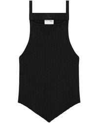 Courreges - Top De Tirantes Con Tira En El Pecho - Lyst