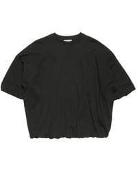 Acne Studios - Gathered Logo T-Shirt - Lyst