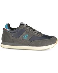 U.S. Grand - Logo-Patch Panelled Sneakers - Lyst
