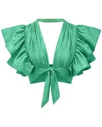 Alexis - Varenna Blouse Met Ruches - Lyst