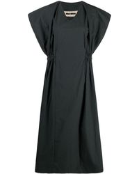 Uma Wang - Kleid mit elastischer Taille - Lyst