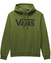 Vans - Logo-Print Hoodie - Lyst