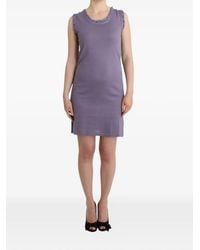 John Galliano - Braided-Detail A-Line Mini Dress - Lyst