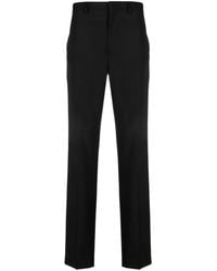 Prada - Triangle-Logo Trousers - Lyst