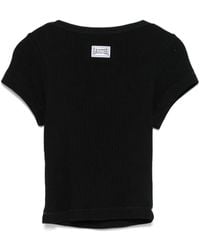 Jean Paul Gaultier - T-Shirt mit Logo-Patch - Lyst