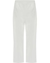 MM6 by Maison Margiela - Elasticated-Waistband Cotton Track Pants - Lyst