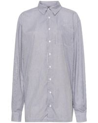 OTTOLINGER - Rhinestone-Embellished Striped Shirt - Lyst