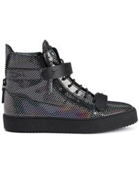 Giuseppe Zanotti - ジオメトリックパターン ハイカットスニーカー - Lyst