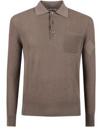 Ballantyne - Pocket Rib Polo Shirt - Lyst