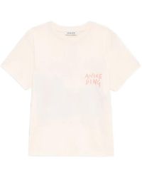 Anine Bing - T-Shirt Shelley À Imprimé Graphique - Lyst