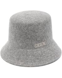 Borsalino - Noa Logo-plaque Bucket Hat - Lyst