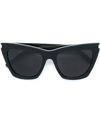 Saint Laurent Occhiali da sole cat-eye - Nero