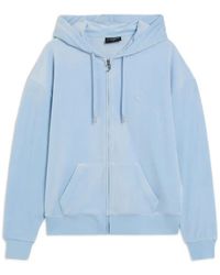 Juicy Couture - Velour Oversized Hoodie - Lyst