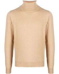 Malo - Roll Neck Cashmere Sweater - Lyst