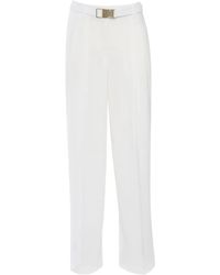 Max Mara - Neottia Hose Mit Gürtel - Lyst