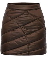 Woolrich - Minijupe Matelassée - Lyst