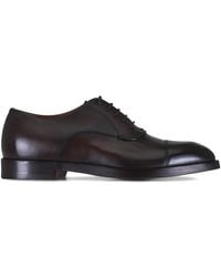 ZEGNA - Torino Leather Oxford Shoes - Lyst
