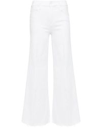 Mother - The Lil' Roller Fray Jeans - Lyst