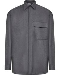 D4.0 - Camisa con bolsillo con solapa - Lyst