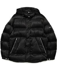 BOSS - Logo-Patch Padded Jacket - Lyst
