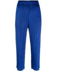 Pleats Please Issey Miyake - Mc August クロップドパンツ - Lyst