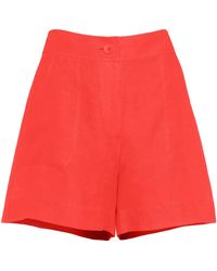 Eres - Correct High-Waisted Linen Shorts - Lyst