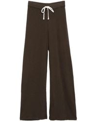 James Perse - Terry Wide-Leg Trousers - Lyst