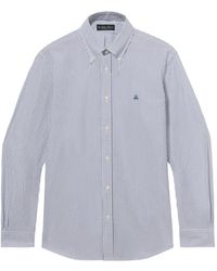 Brooks Brothers - Logo-Embroidered Button-Down Shirt - Lyst