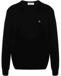 Vivienne Westwood - Alex Orb-Embroidered Sweater - Lyst